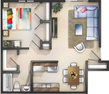 1 Bedroom